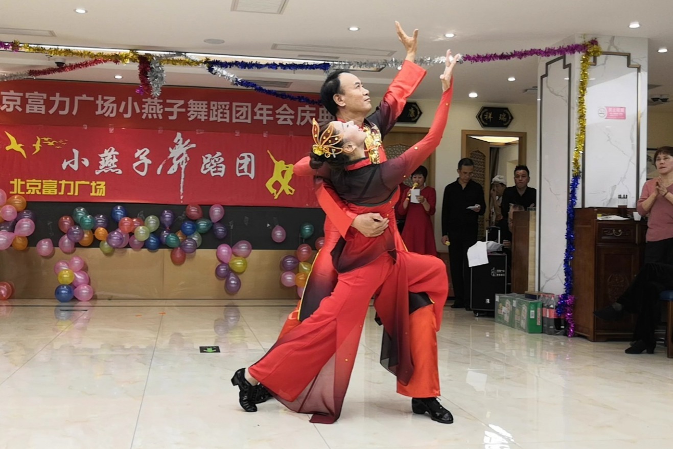 小燕子四步造型九儿歌曲好听舞步专业好看