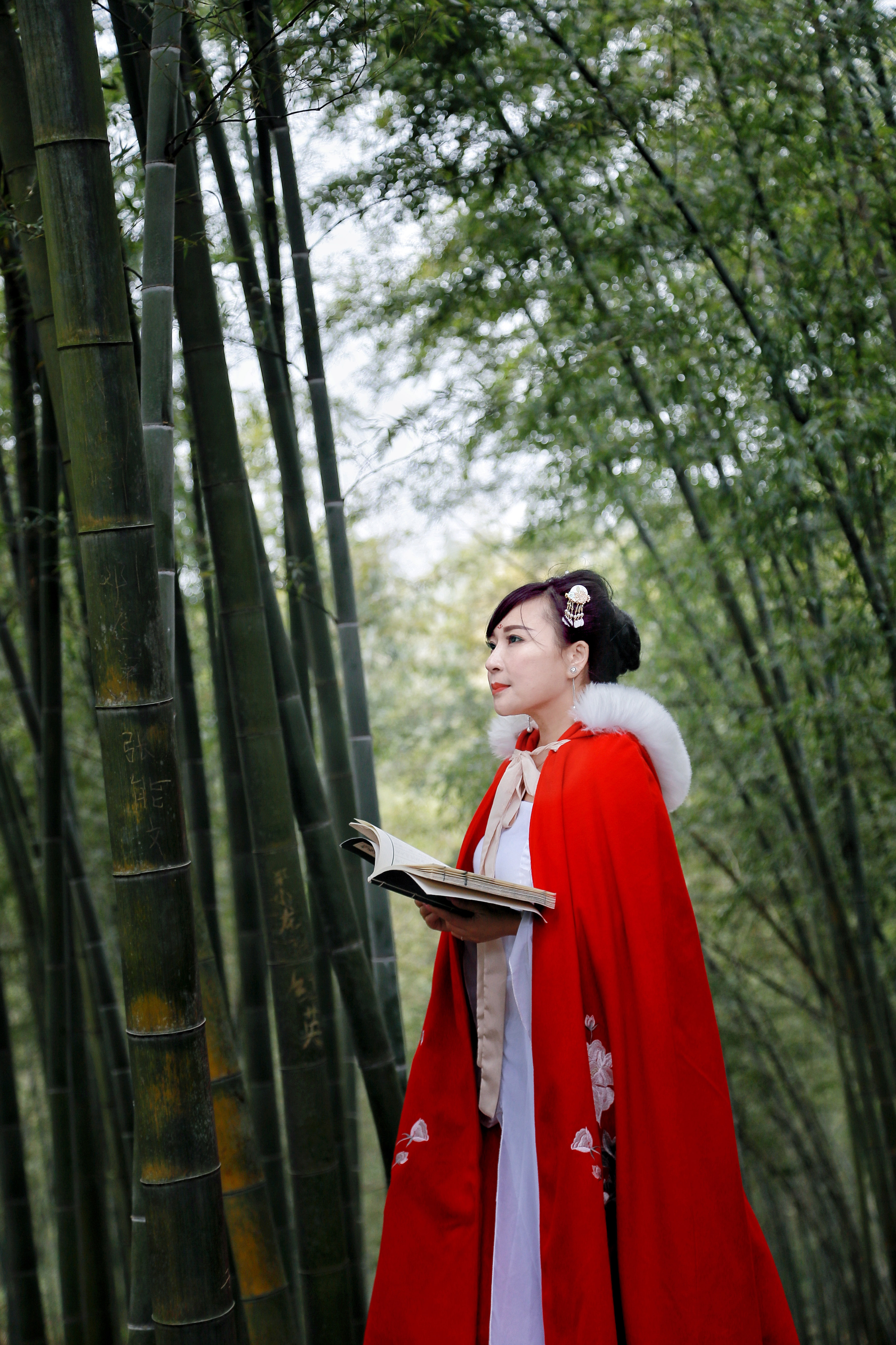 兰·心境馆古装外景拍摄第九期——婉约冬韵 不染纤尘