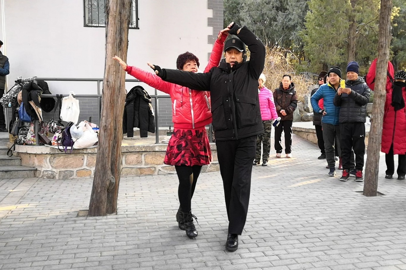 徐舞飞扬双人交谊舞慢三第一套第七节重影花分解教学