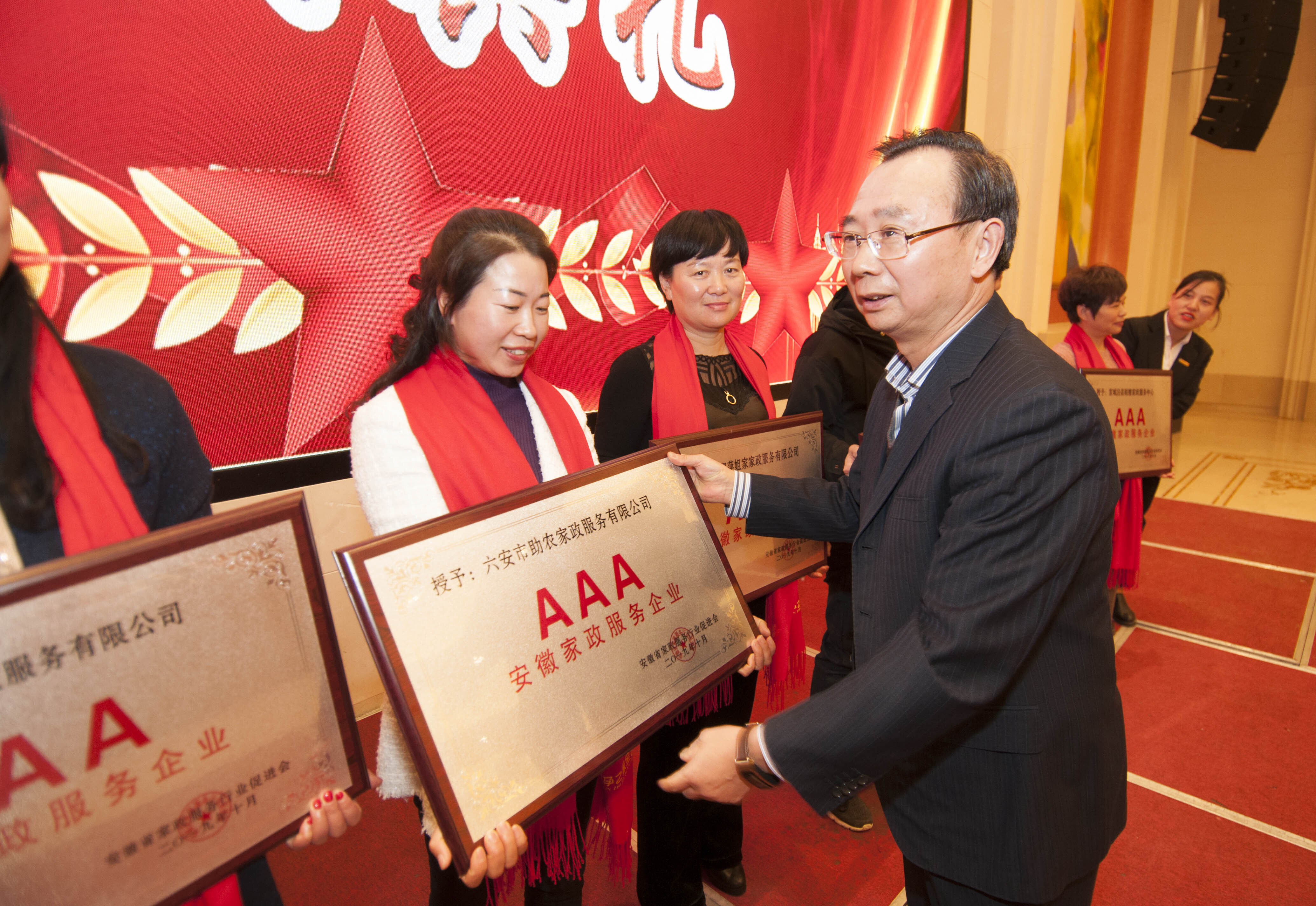 安徽省家政服务行业促进会成功举办2020年度颁奖典礼暨年会盛典