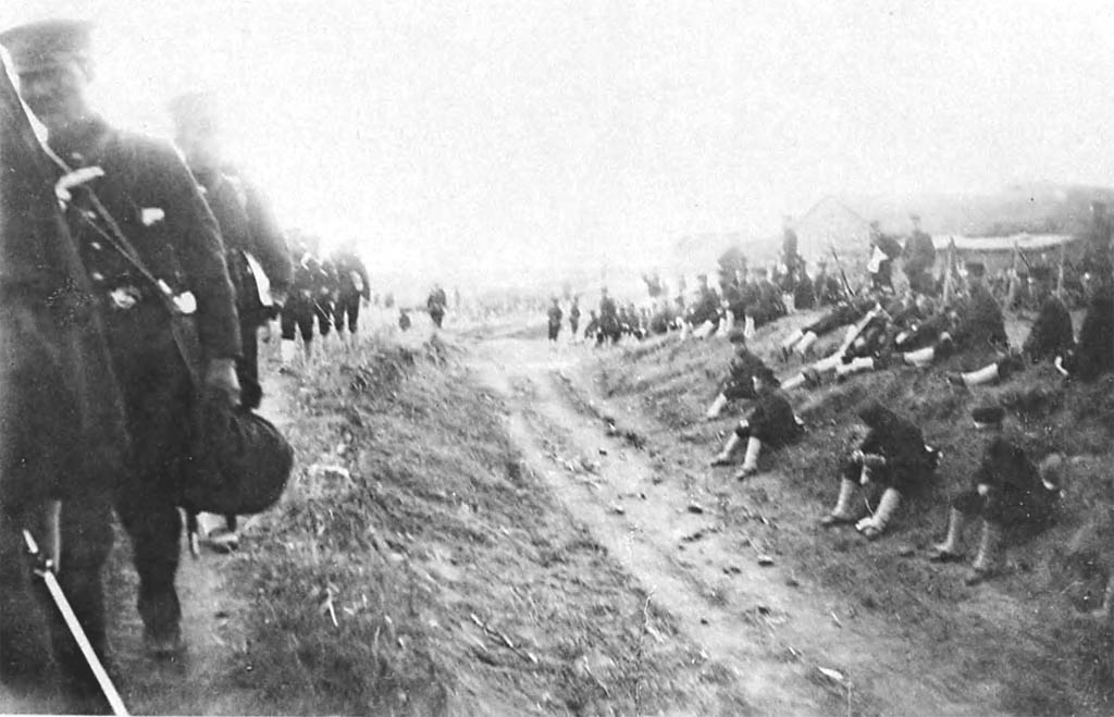 老照片丨甲午战争时期，日军在花园口登陆-BB姬