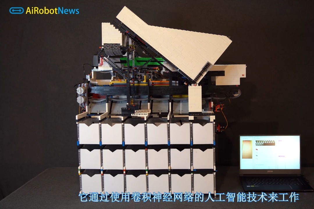 用乐高积木搭建的首台---卷积神经网络乐高分拣机