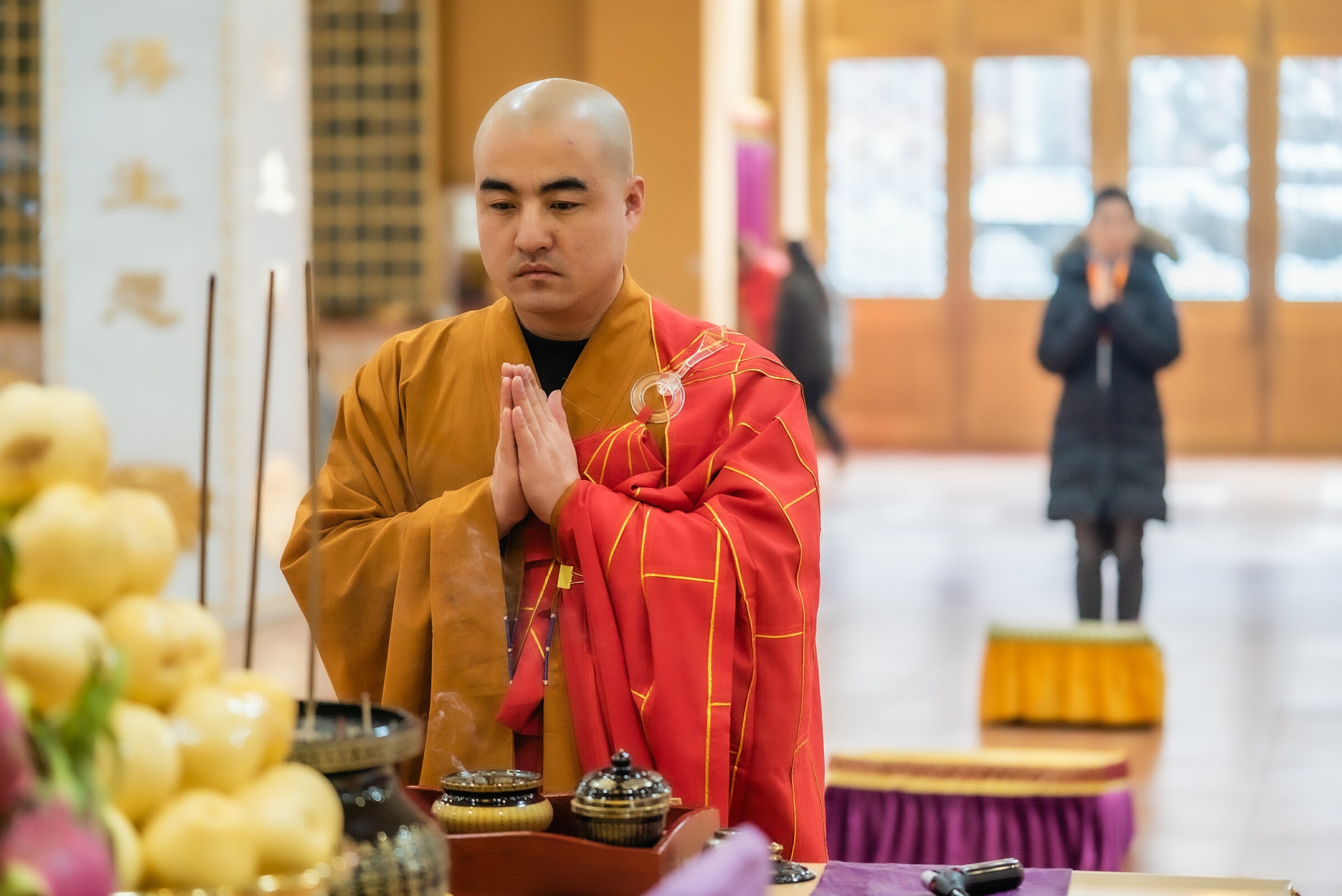 长春万寿寺2019年腊月初一上四供普佛法会实况