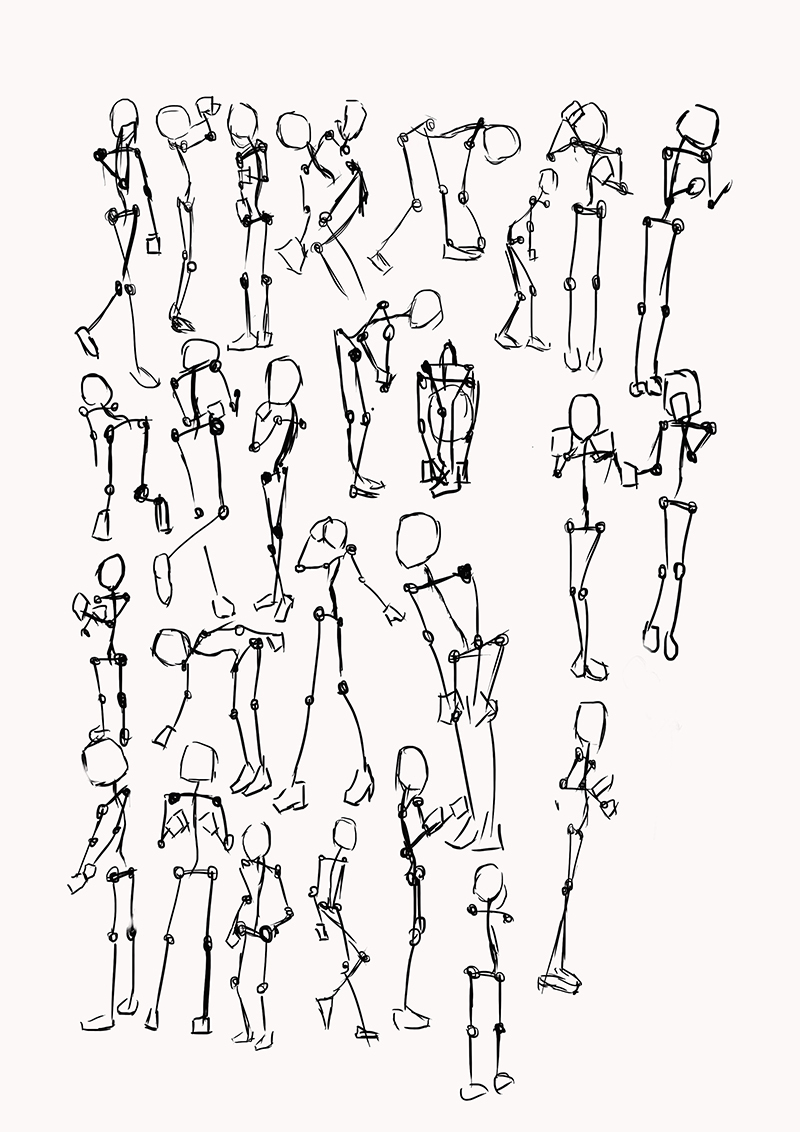 没有绘画基础应该怎么样去学人体结构?