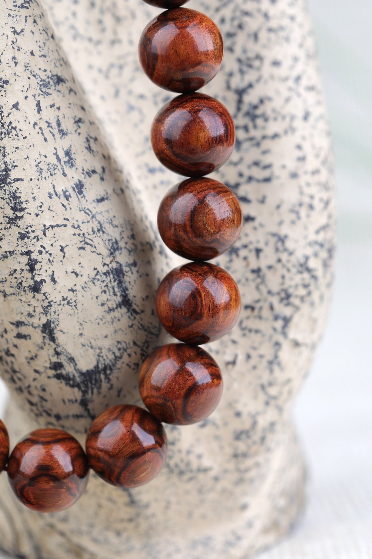 悟入佛法知见唤醒自性本具之性德海南黄花梨手持达摩珠