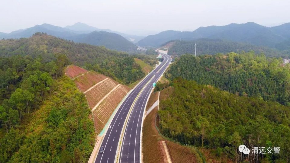汕湛高速清云段元旦正式通车了!