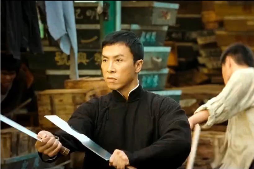 叶问带徒弟打群架这回不止打十个还有二刀流