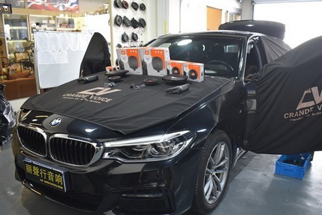 杭州丽声行宝马5系音响改装