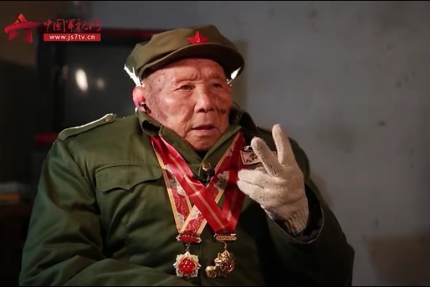 老兵陈东华我就是军人是党员