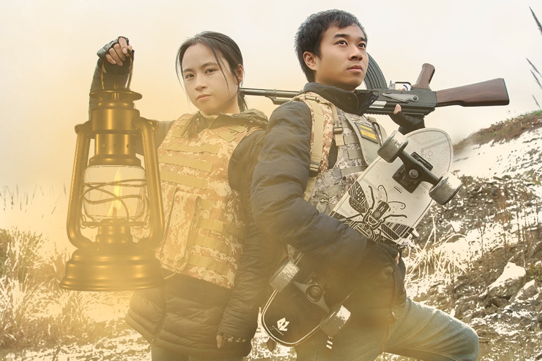 绝地求生真人版极寒模式妹子千里送煤油炉报答敌人救命之恩