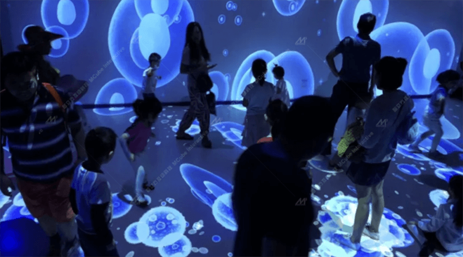 3d沉浸式全息互动投影|让你走进屏幕里!