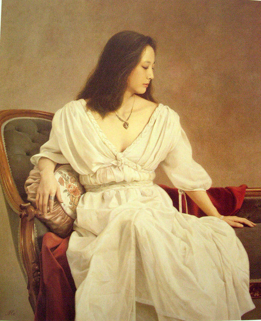 日本新古典主义的探路人著名画家森本草介新古典主义作品欣赏