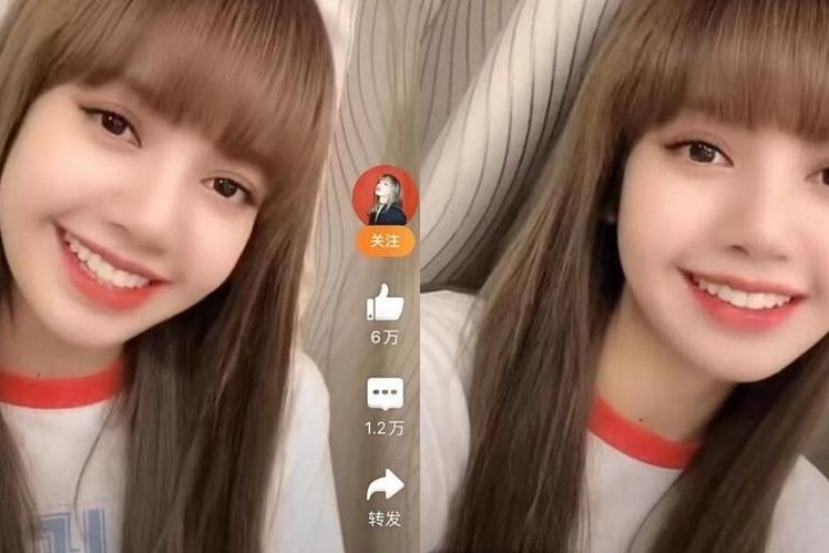 blackpink成员lisa首发微博说中文甜美可爱