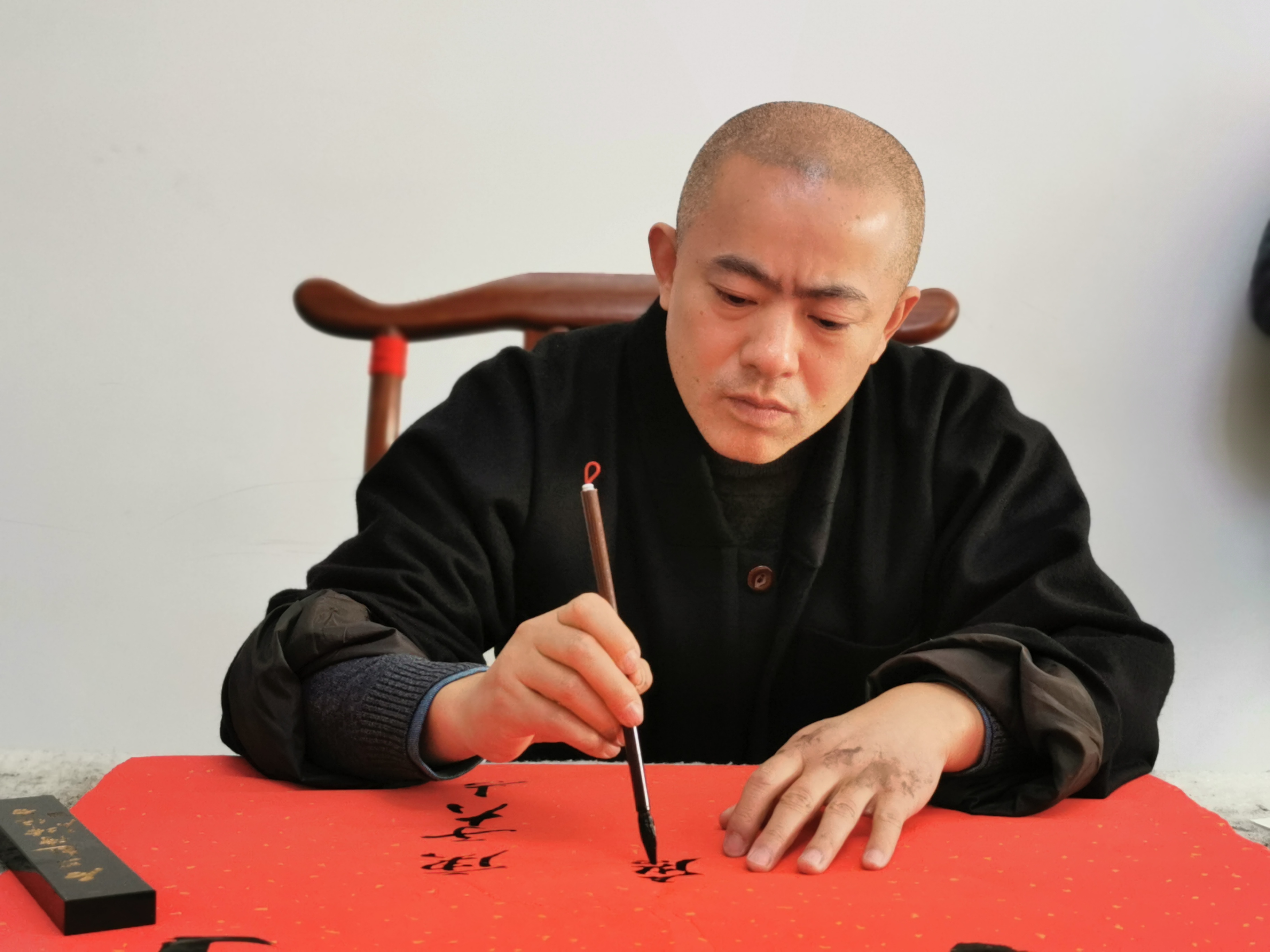 江苏海安广福禅寺方丈达霖法师给您拜年