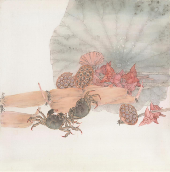 丹青蕴春华61书画贺新春朱雁娴作品赏析