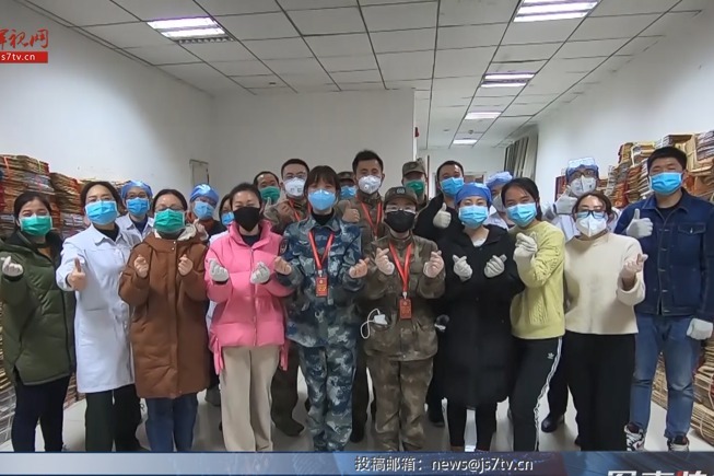 中部战区总医院保障突击队：你去一线战斗 我在后方保障