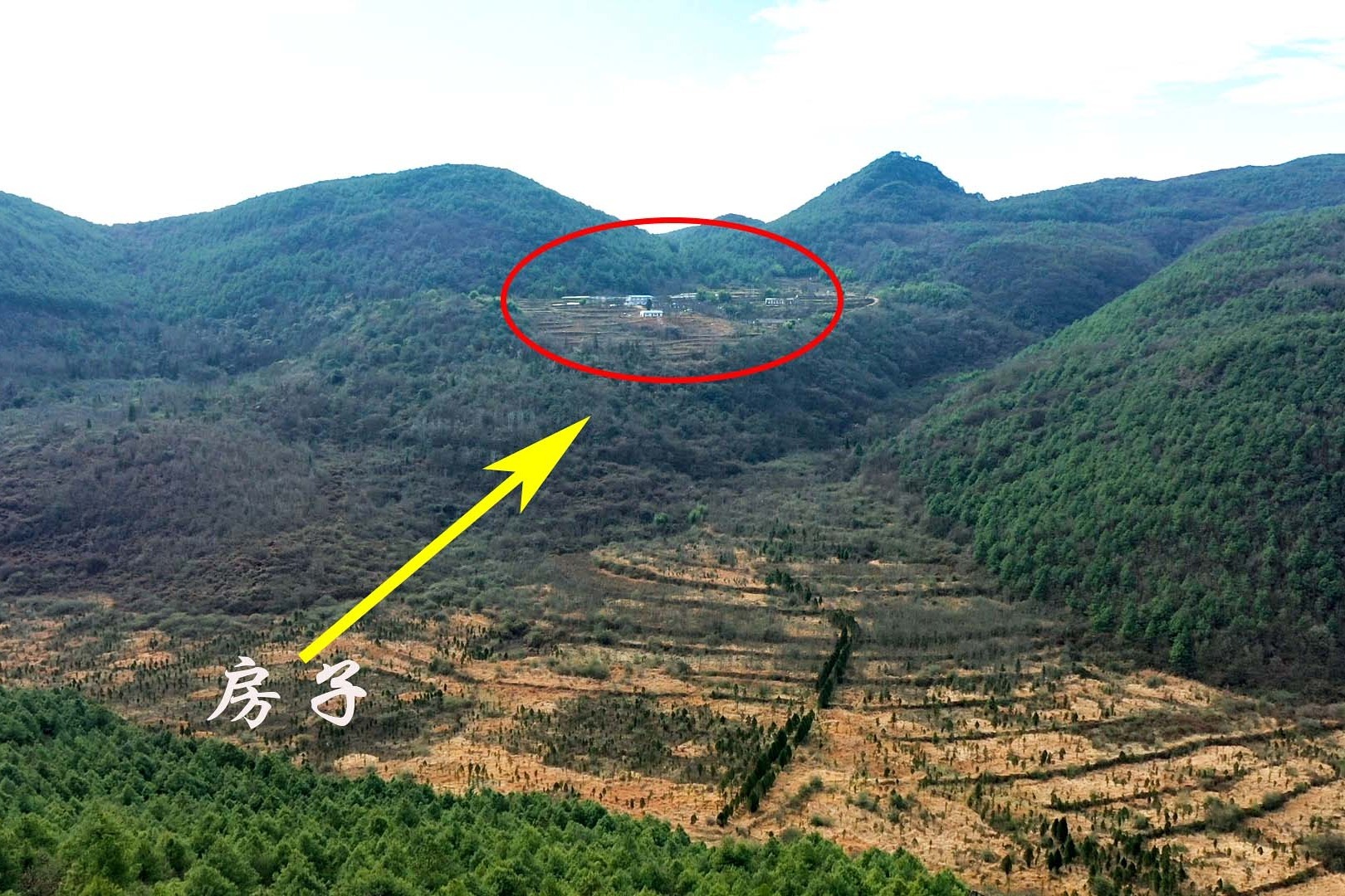 贵州大山深处有5栋房屋，方圆5公里荒无人烟，世外桃源