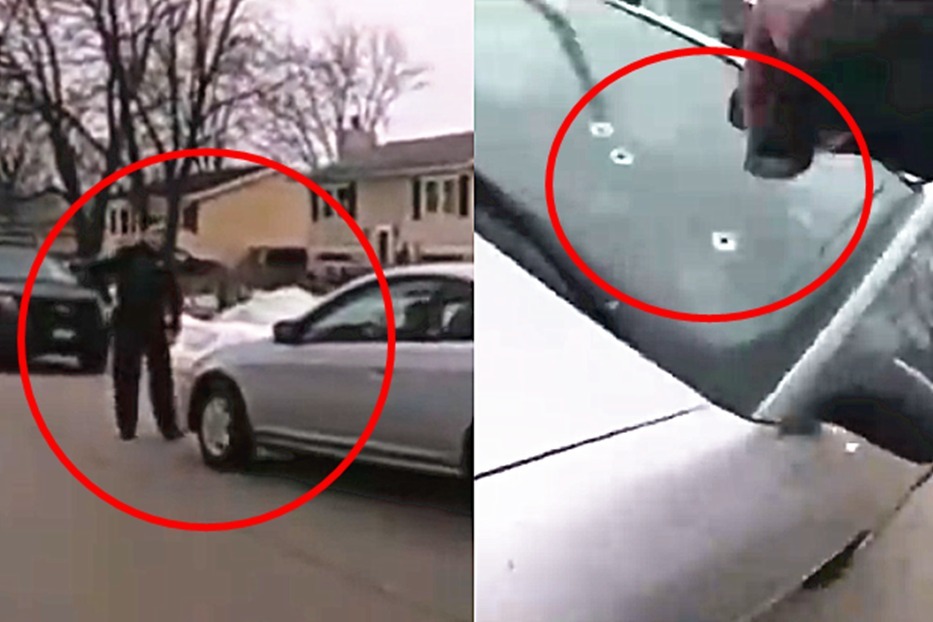 在美国开车撞警察什么后果？警察立即掏枪连续射击 司机当场身亡！