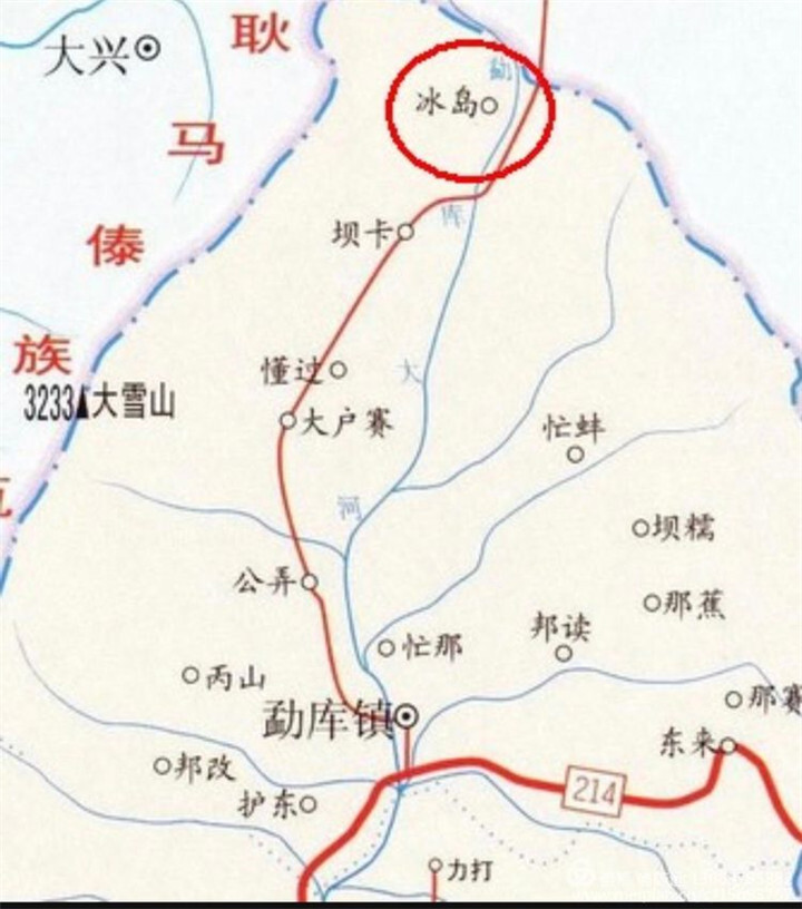 冰岛村地图图片