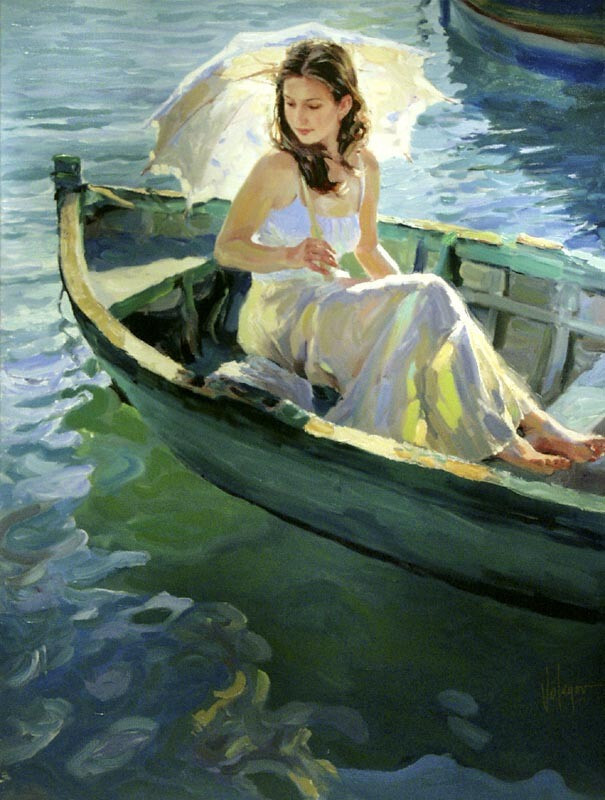 俄罗斯画家,弗拉基米尔·沃列戈夫,绘画作品欣赏
