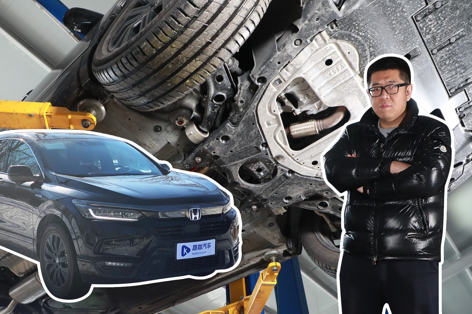 CRV的姐妹车 本田晧影底盘解析，日系车的常规操作