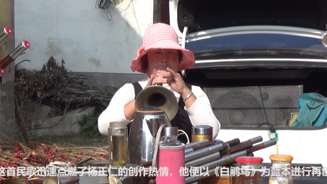 唢呐姐姐演奏歌曲《阿佤人民唱新歌》，高手在民间，你听听美不美