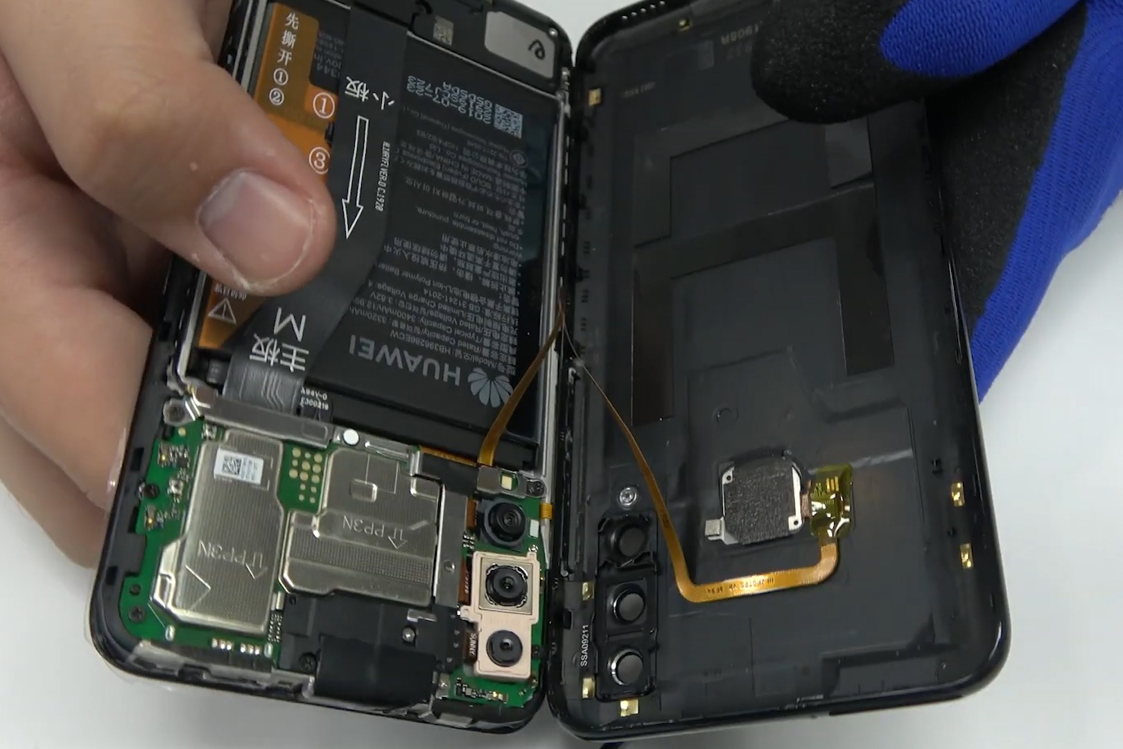 Huawei P Smart Plus拆解及安装步骤教程