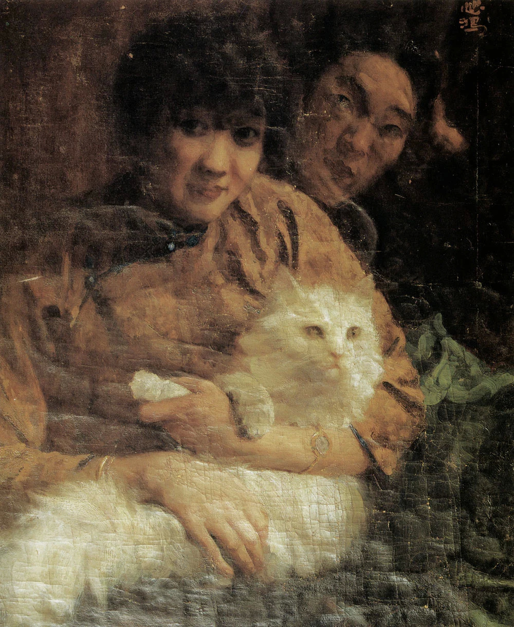 现代画家美术教育家徐悲鸿油画作品欣赏