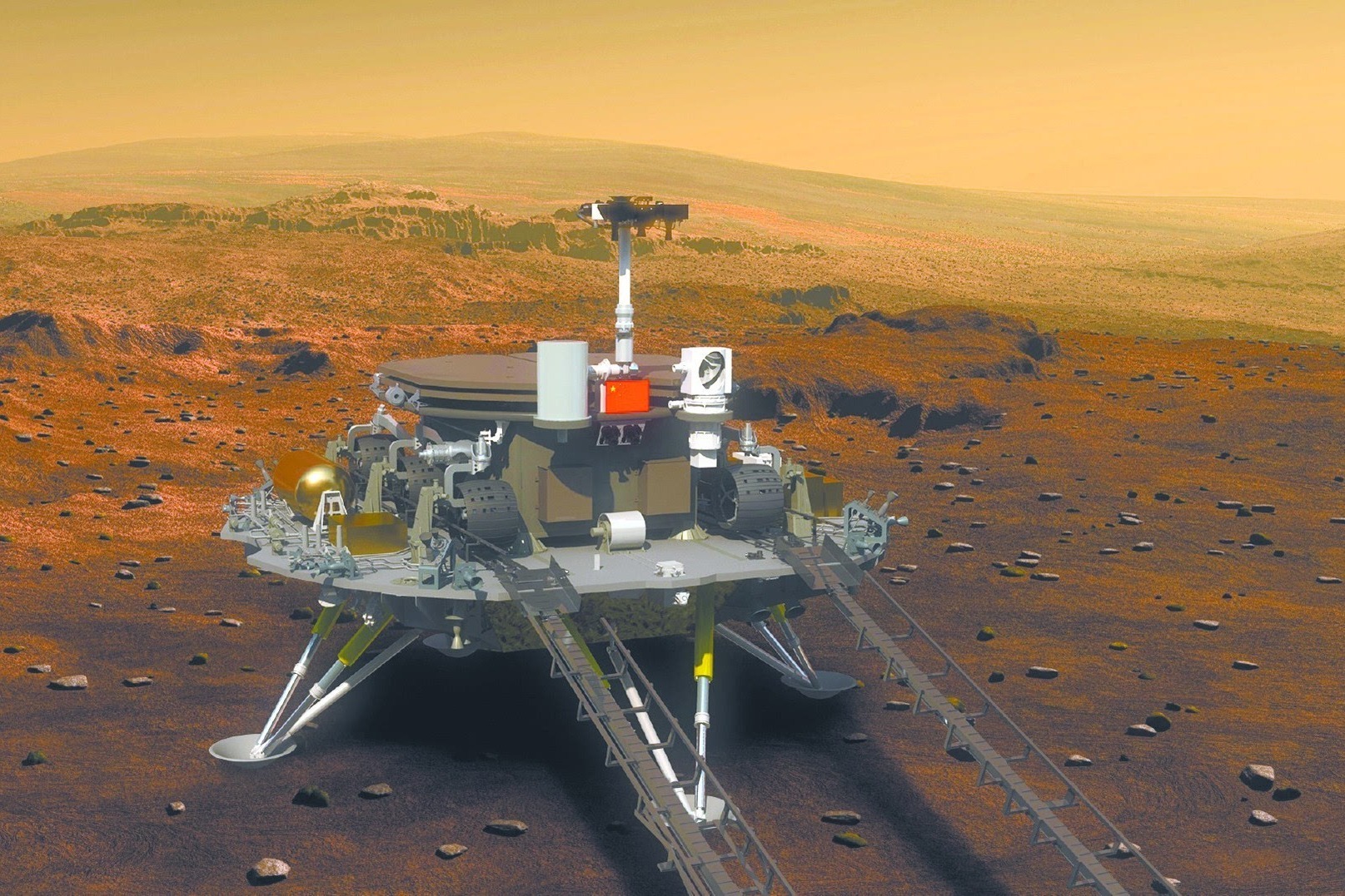 中国航天局 我国将发射火星探测器 已开始6种构型的设计