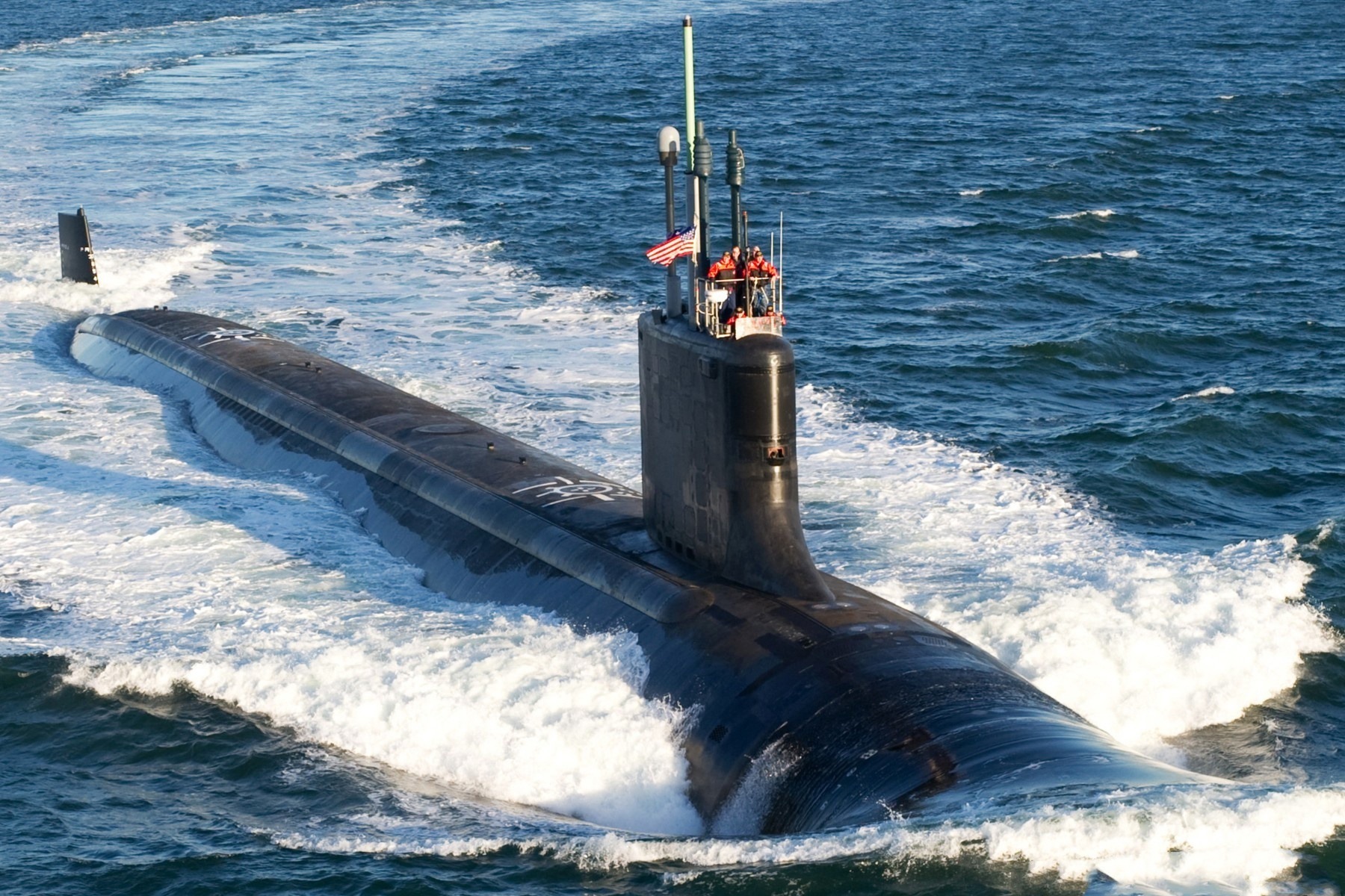 中国近海是美国弗吉尼亚级核潜艇的主要活动场所