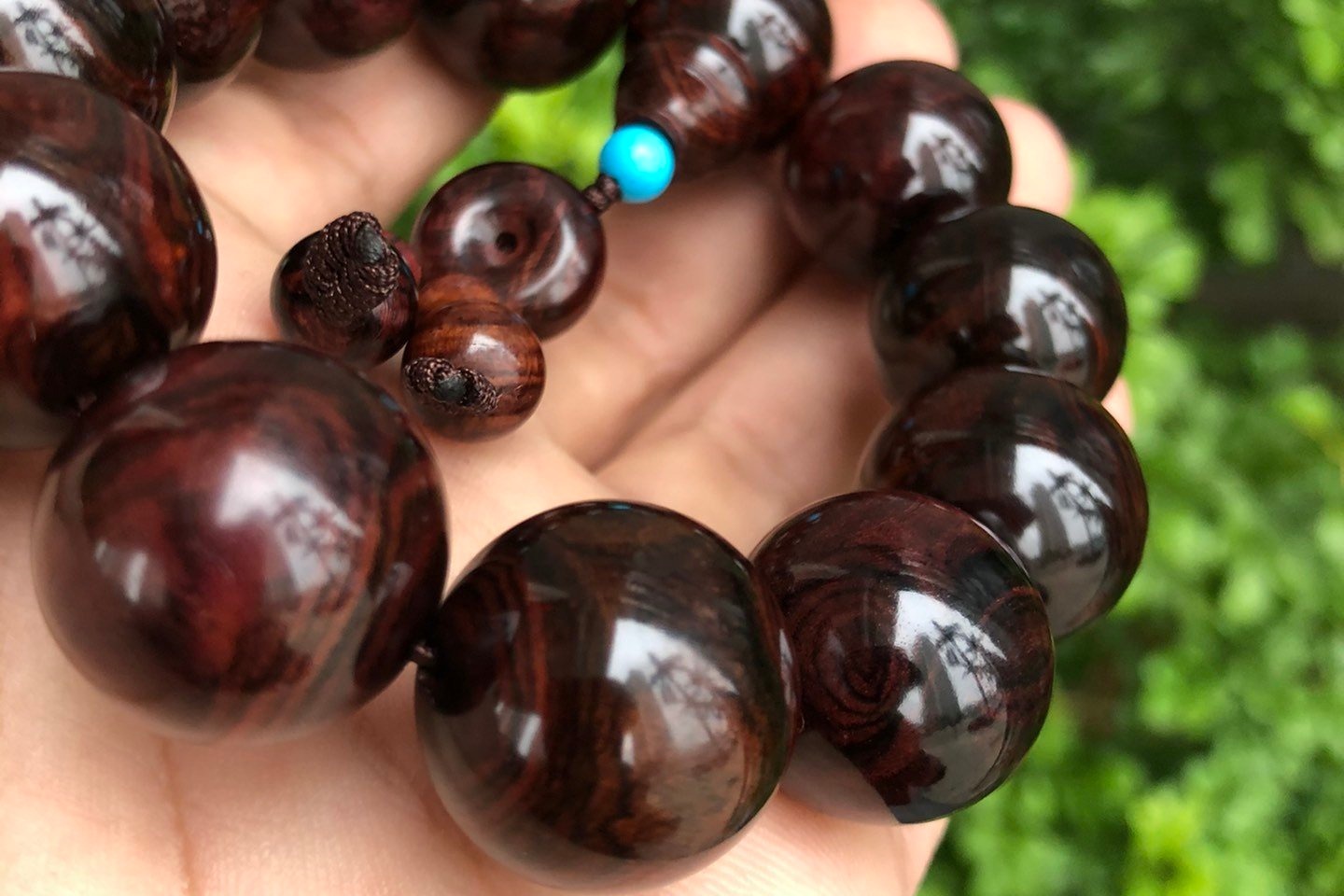 古时帝王木,今朝百姓家, 好的手串受益终身,海南黄花梨手串