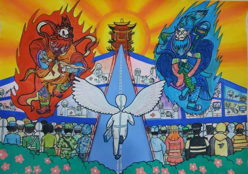 龙江少年 童心彩笔绘中国精神