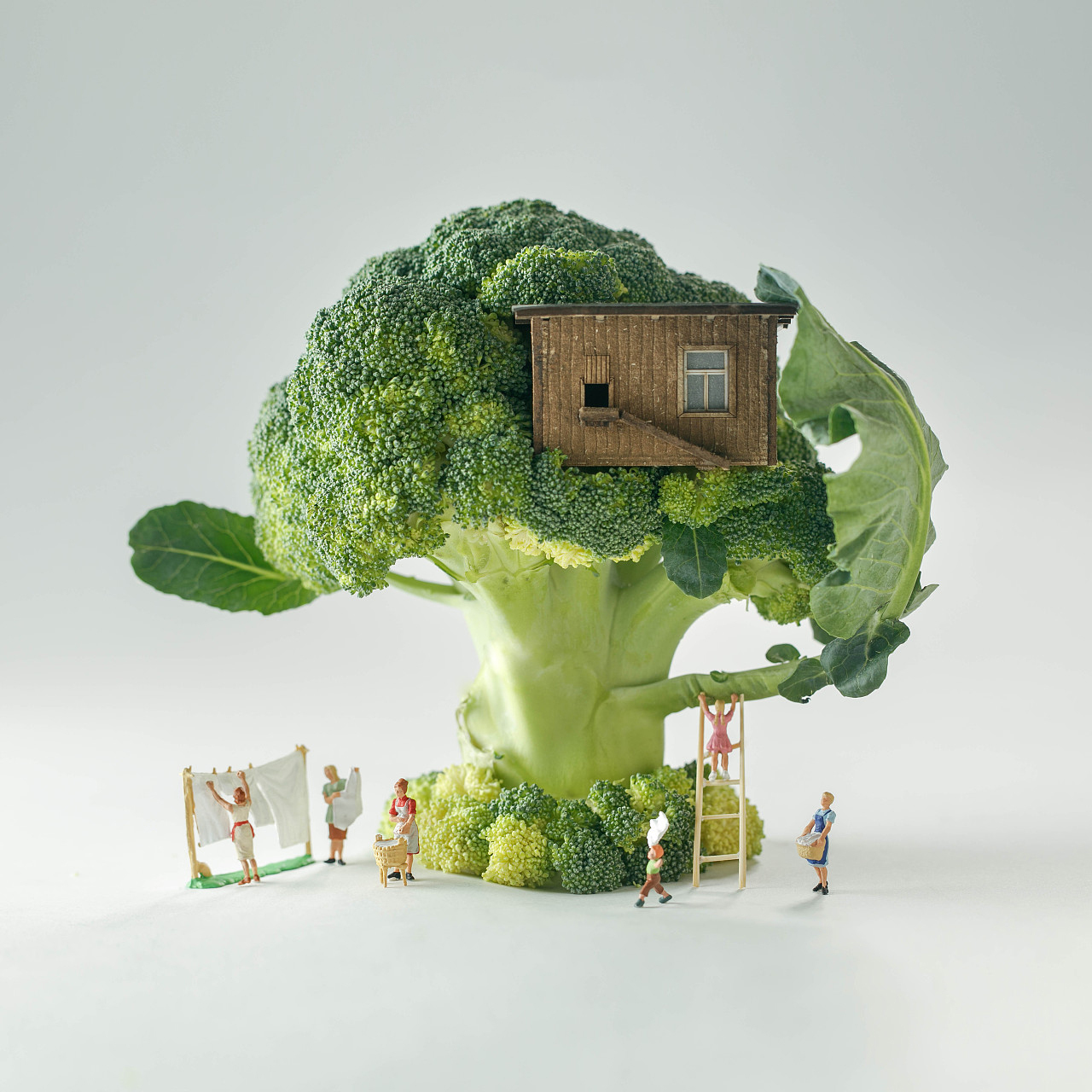 【微观创意】走进食物中的小人国是一种怎样的体验?