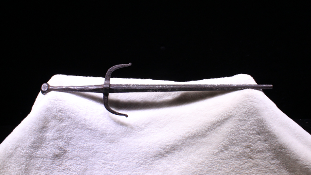 周正武古兵器收藏铁尺(1)