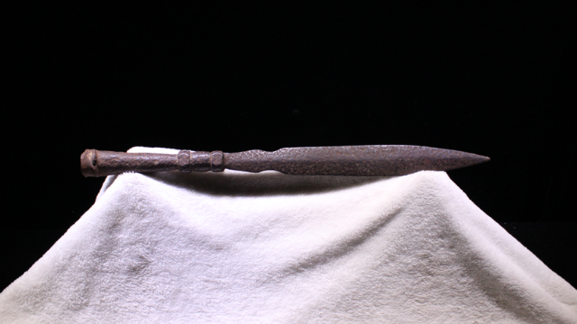 龙泉周正武古兵器收藏研究锥枪4