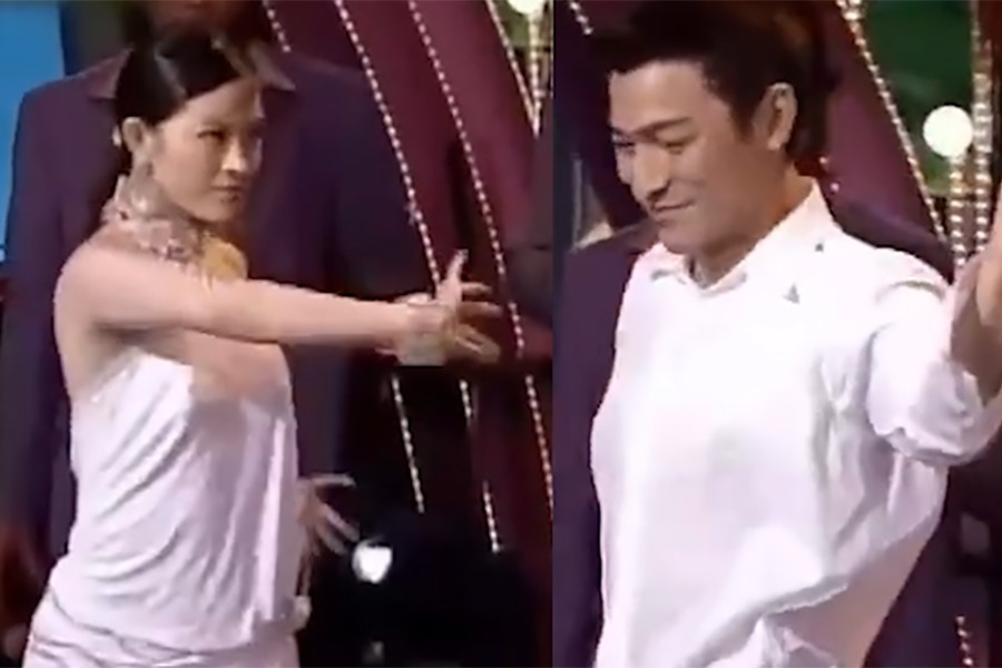 国标舞女王刘真曾和刘德华共舞，天王动作超标准，一度引爆全场