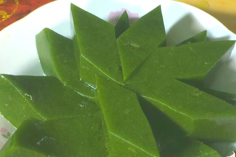 李时珍养生药膳之树叶做的豆腐