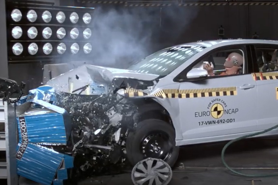 大众这款小车结实吗？快来看看碰撞测试结果