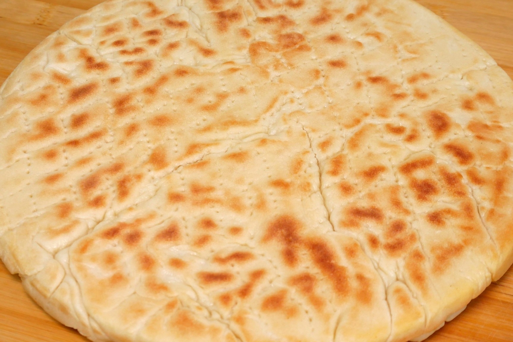 大锅盔好吃不好做烙之前多一个步骤鲜香松软天天吃都吃不腻