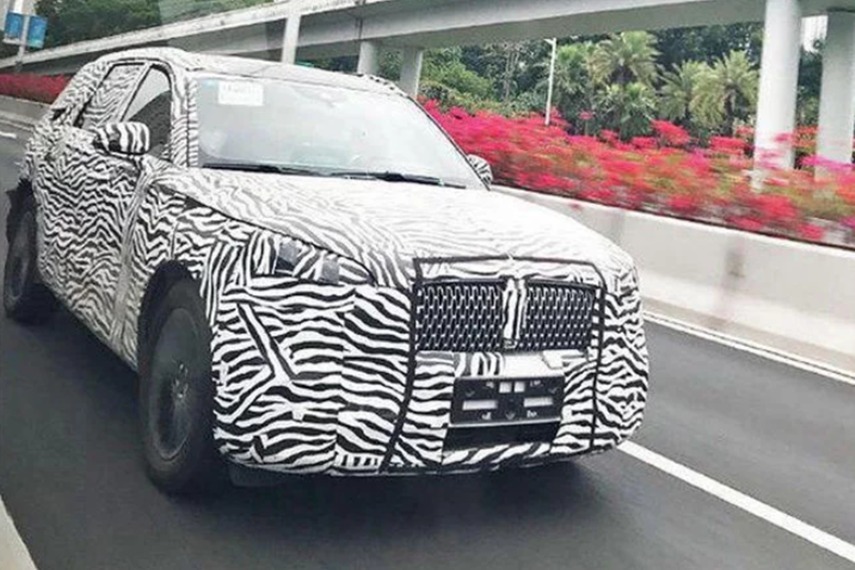 对标Q7尺寸超X5！林肯国产飞行家谍照曝光，搭进口3.0T年内发布