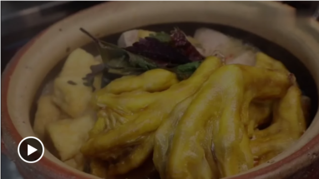 田螺鸭脚煲，下什么配菜，擦出怎样的火花，由你来决定.