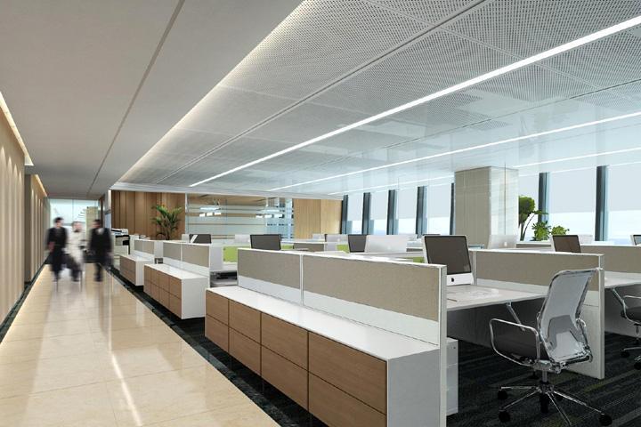 大开间的办公室装修应该怎么进行空间布局?__凤凰网