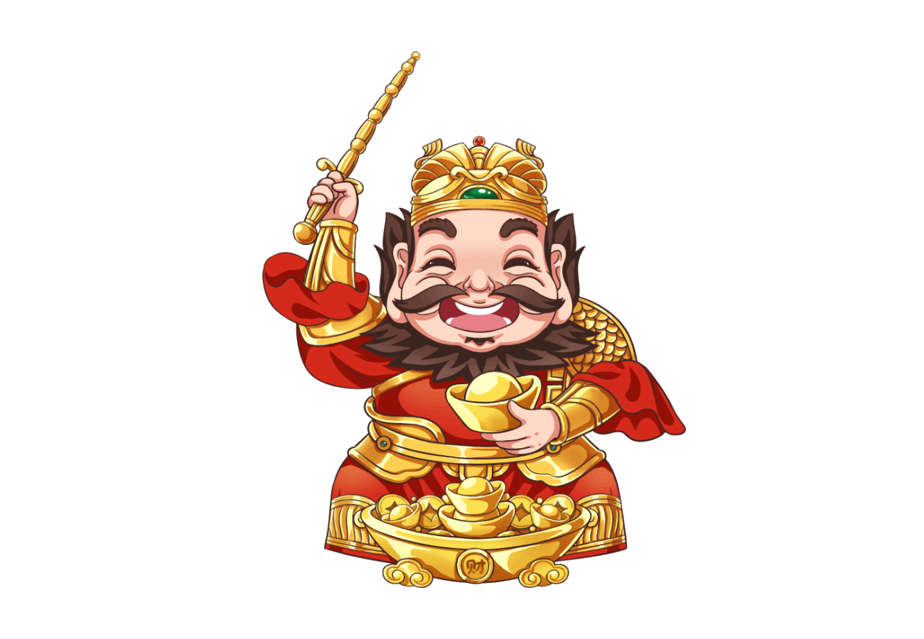 打开凤凰新闻,查看更多高清图片幸运神之九路财神-赵公明-北路财神