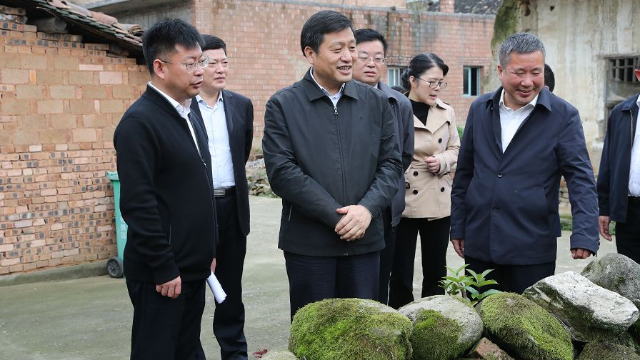 李小豹在萍乡武功山风景名胜区调研