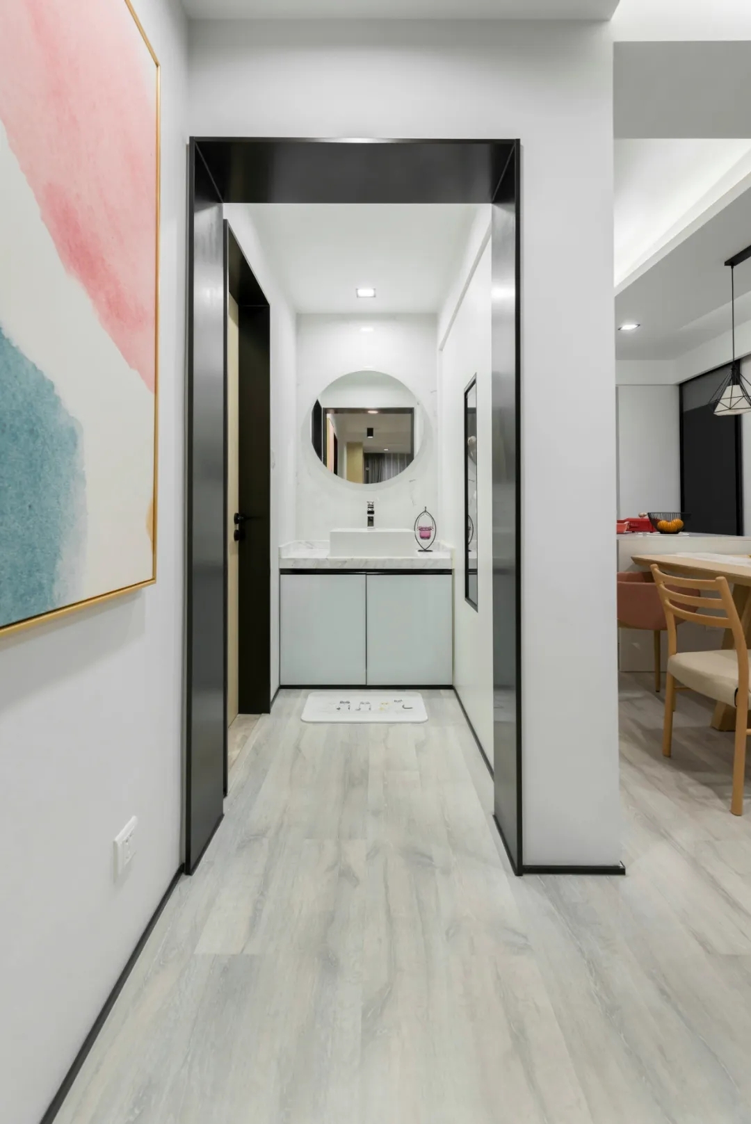 装修时门洞怎么处理才能防撞耐用美观高档,包装成垭口吧!