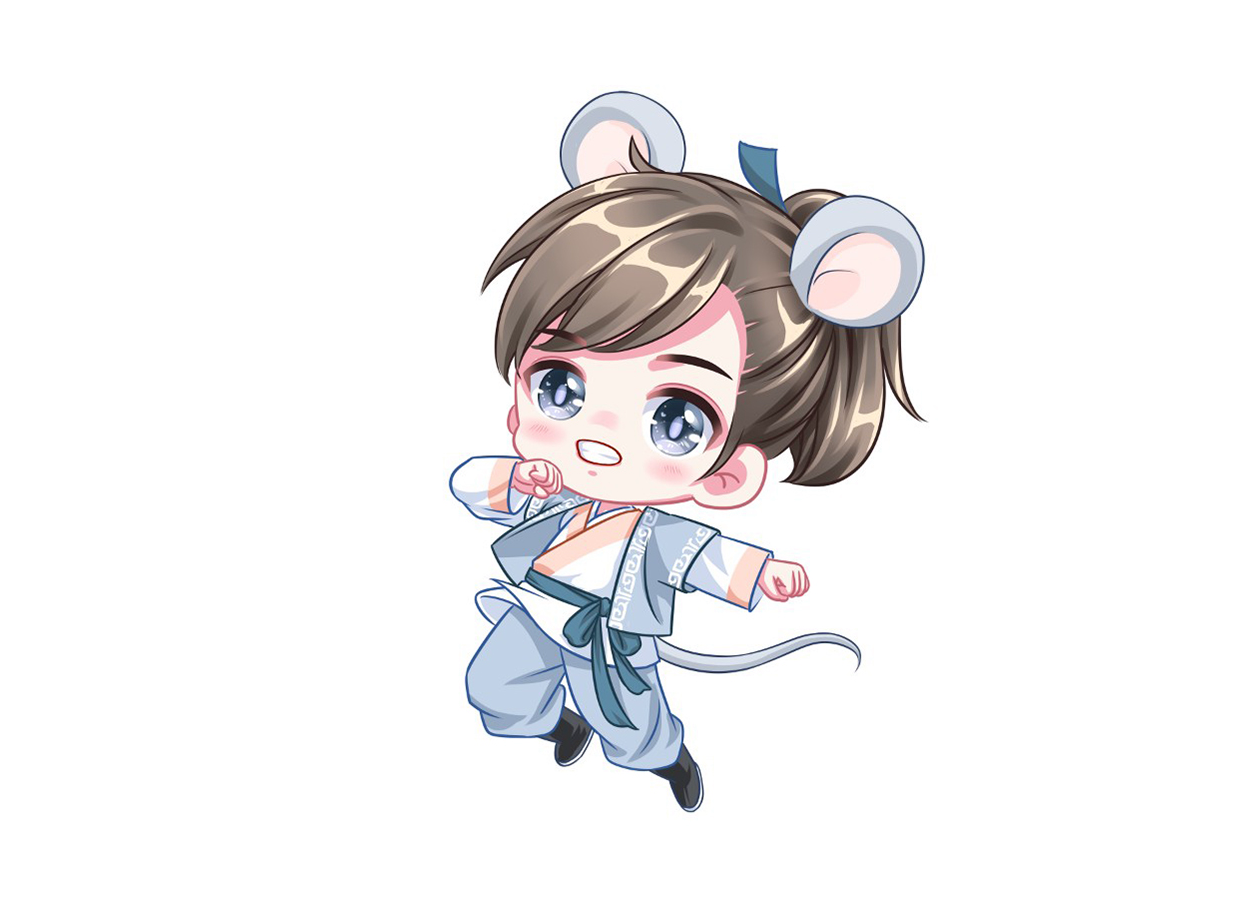 幸运十二生肖卡通古装男版__凤凰网