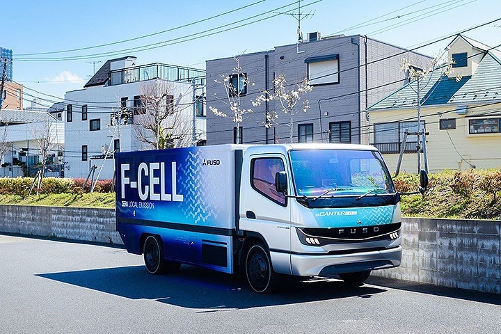 日本三菱扶桑宣布生产燃料电池卡车