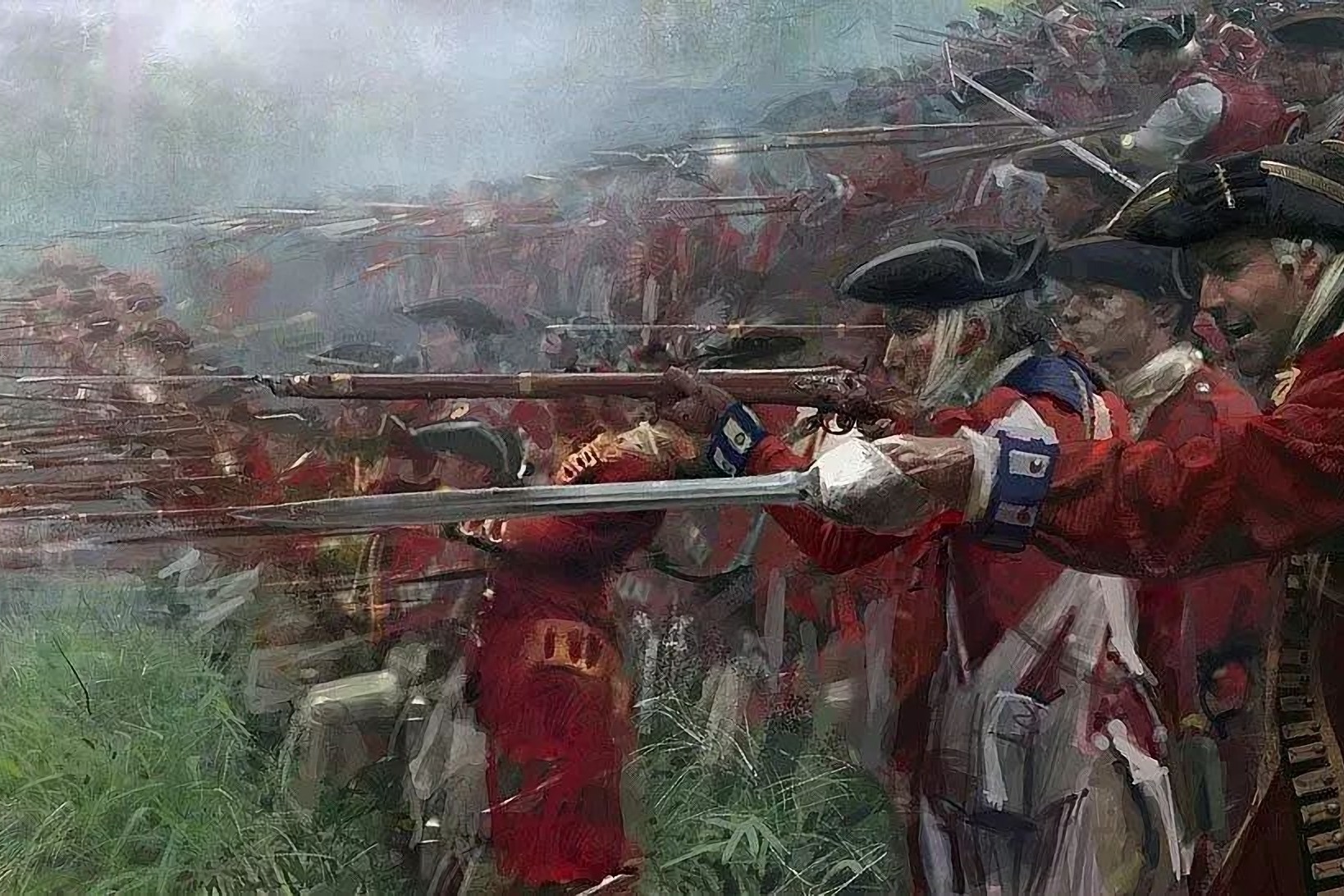 为什么有奇葩的排队枪毙战术因为很强曾在滑铁卢大败拿破仑