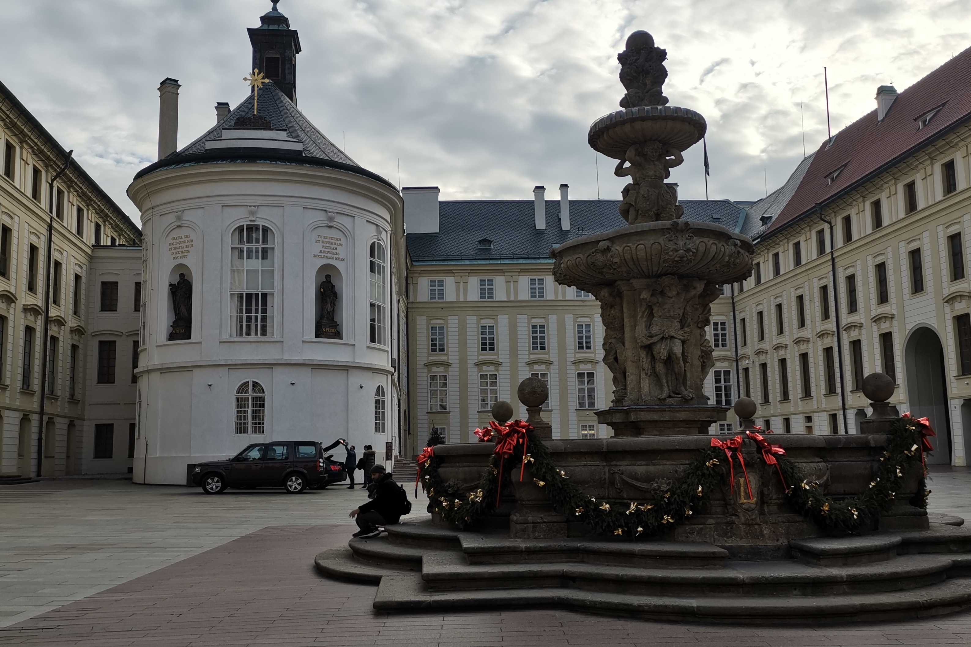 捷克首都百塔之城布拉格皇宫