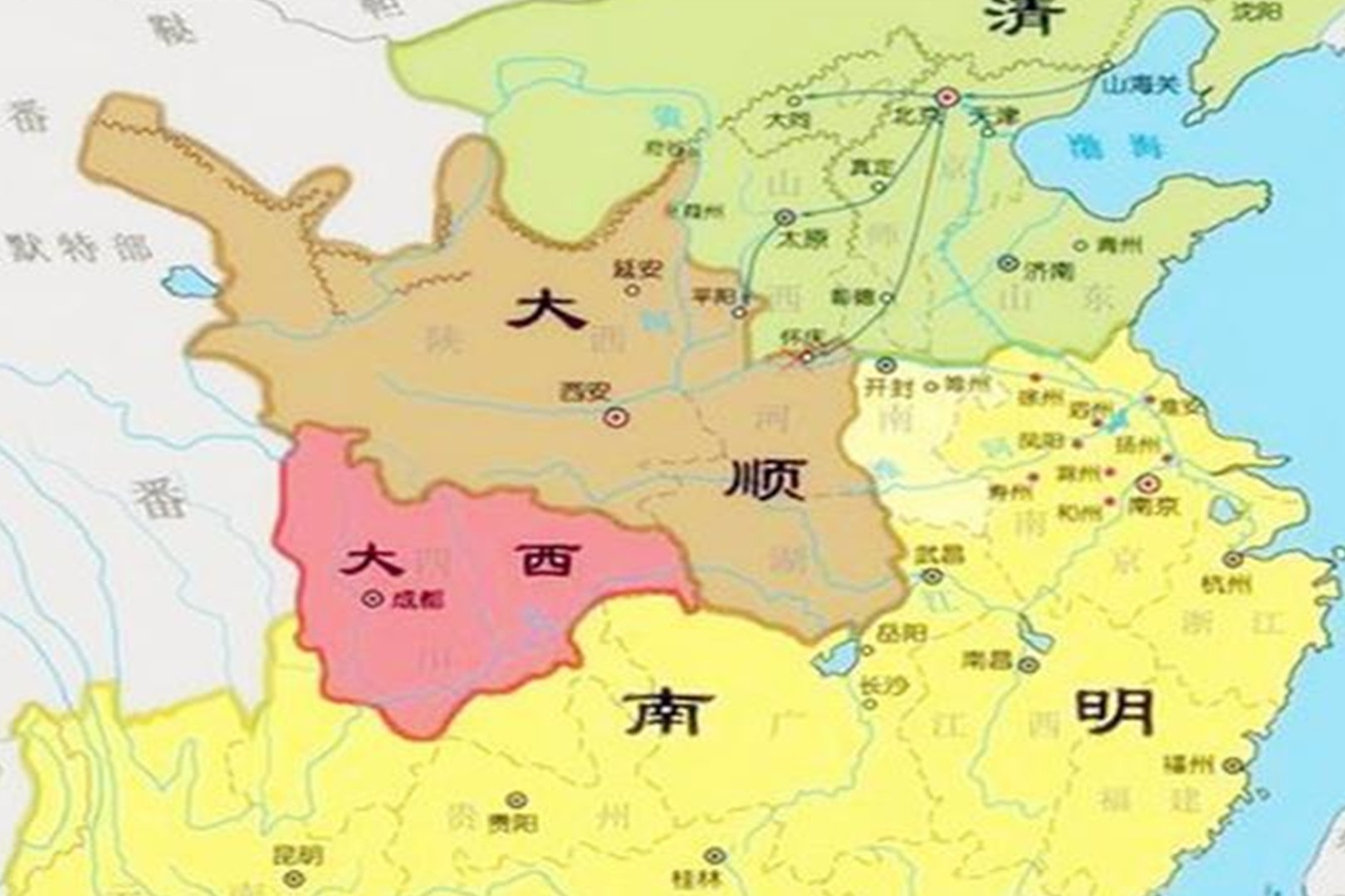 为什么南明不能像南宋那样守得住半壁江山？看完这三点你就明白了